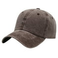 thumbnail image 3 of UTSJKR Baseball Cap Golf Dad Hat Adjustable Original Classic Low Profile Cotton Hat Unconstructed Plain Cap Men Women Coffee, 3 of 3