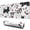 Scribble Dogs, variant on Long Mouse Pads for Desk,Pink Dachshund Chips Desk Mats on Top Of Desks, Desk Mouse Pad Extra Large with 3mm Non-Slip Base and Stitched Edge for Gaming,Office,Work,Home 31.5"x11.8"