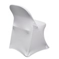 thumbnail image 2 of YCC Linens - 6 Pack Stretch Spandex Folding Chair Covers White, 2 of 5