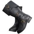 thumbnail image 7 of Caribbean Pirate Boots Adventure Footwear Halloween Costume Renaissance Medieval Cosplay, 7 of 7