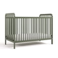 thumbnail image 3 of Storkcraft Pasadena 3-in-1 Convertible Crib – GREENGUARD Gold Certified, 100% Solid Wood, Fits Standard Crib Mattress, Converts to Toddler Bed and Daybed, 4 Mattress Heights   Olive, 3 of 14