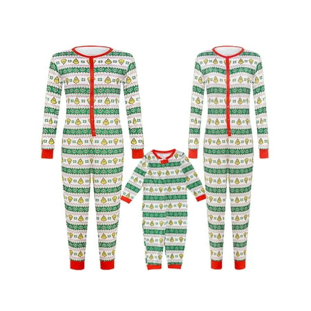 Matching Christmas Pajamas Kohls Family Matching Xmas Pajamas Set Women Kid Adult PJs Sleepwear Nightwear Home Wear ()