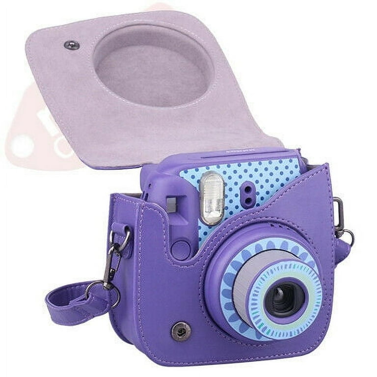 instax mini 9 backpack bundle FUJIFILM 12 Instant Film Camera with 10X1 Pack of Instant and enjoy instant gratification with high Fujifilm INSTAX MINI 12 PURPLE