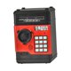 thumbnail image 3 of Alcancía electrónica, caja de ahorro, juguete de desarrollo temprano, código de contraseña electrónico educativo, banco de dinero para niños, regalo negro rojo, 3 of 8
