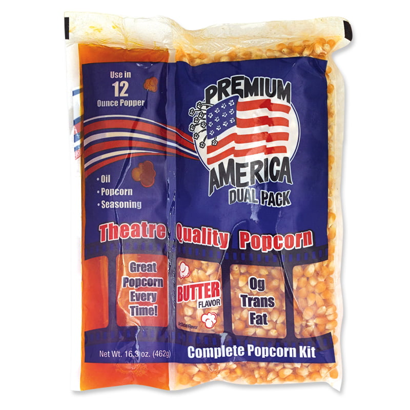 Great Western, Premium America Dual Pack Popcorn Kit 16.3 oz. (24 Count