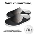 thumbnail image 6 of Disketp Astronaut Sitting On Mercury Planet Women's Men's Slippers Plush Slip-On House Slipper for Winter Indoor Soft Cushion Non-slip Fluffy Slides Slippers-35/36, 6 of 7