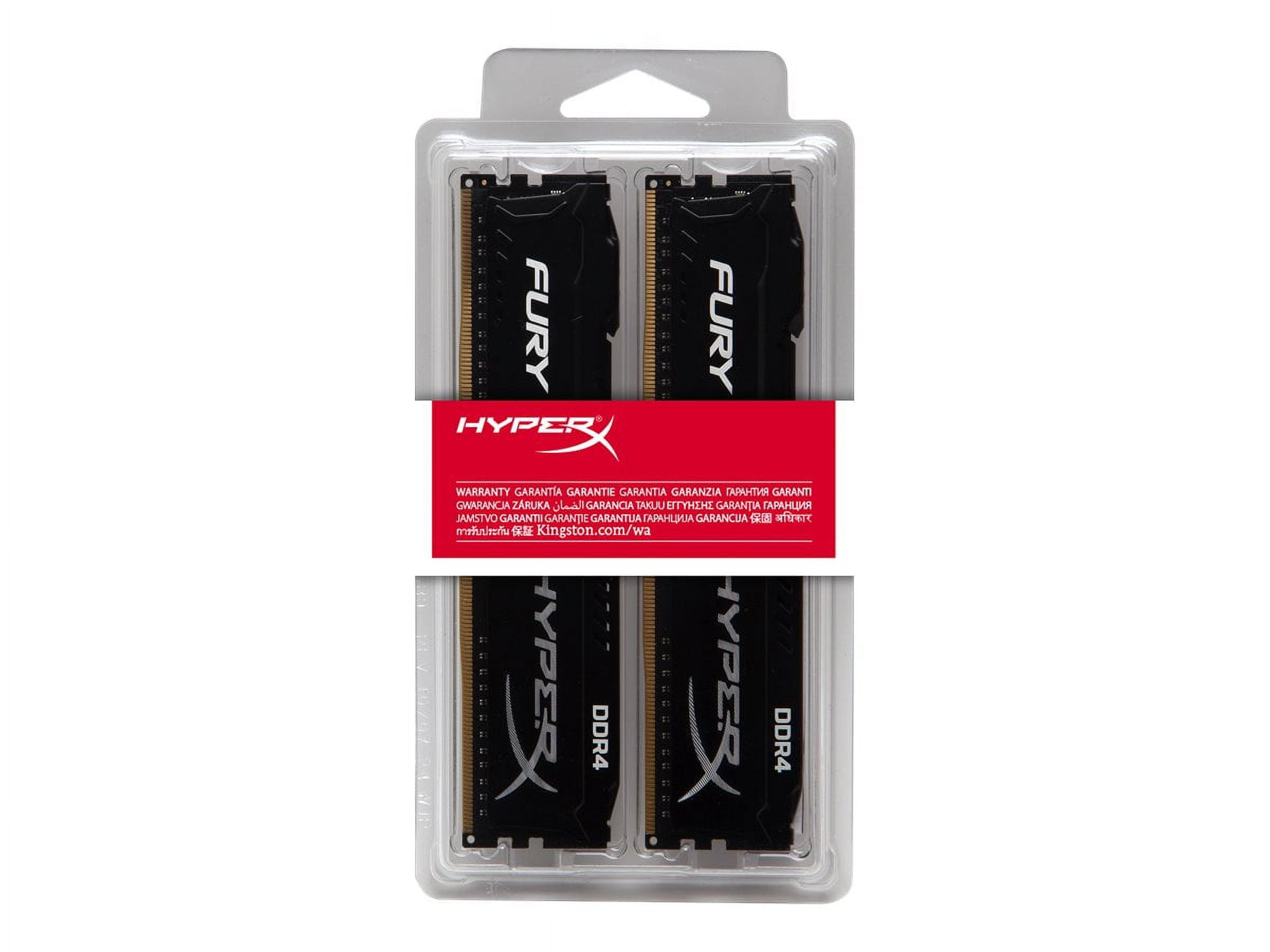 Kingston Technology HyperX FURY Black 32GB 2933MHz DDR4 CL17 DIMM