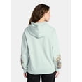 thumbnail image 4 of The Mandalorian Women's Grogu Graphic Zip-Up Hoodie with Long Sleeves, Sizes XXS-XXL, 4 of 6