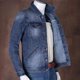 thumbnail image 3 of Abrigo vaquero para hombre, chaqueta vaquera informal ajustada para hombre, otoño, ligero, corto, lavado, ropa de abrigo de invierno de Corea, nueva, a precio económico, elegante Y2k, 3 of 5