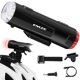 thumbnail image 3 of Luz para casco de bicicleta Recargable por USB 800 mah Casco de bicicleta doble delantero y trasero Luz LED 200 lúmenes Luces brillantes para casco de bicicleta IP66 Antorcha portátil impermeable para, 3 of 11