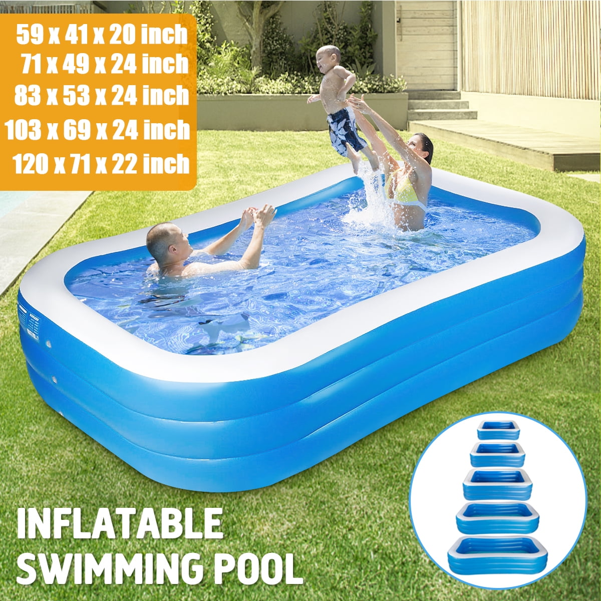 ways to blow up a pool
