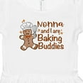 thumbnail image 4 of Inktastic Nonna And I Are Baking Buddies Girls Toddler Dress, 4 of 5
