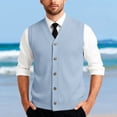 thumbnail image 1 of Gilet en Tricot Classique avec Boutons devant pour Usage Quotidien Décontracté et Professionnel - Gilet en Tricot Sans Manches Élégant pour Garde-Robe Homme, 1 of 7