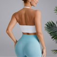 thumbnail image 3 of XFHLMJFF Softness Sports Bras for Women Deep V Neck Strap Padded Sexy Wireless Breathable Yoga Clothes, 3 of 3