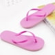 thumbnail image 2 of Qarigey 1 par de sandalias planas con punta abierta para mujer, pantuflas antideslizantes para fiesta en la piscina, playa, verano Calzado rosa METRO, 2 of 6