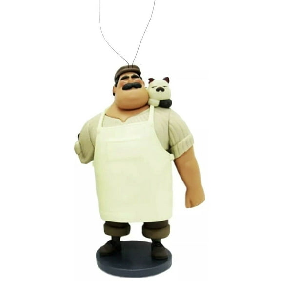 Massimo & Machiavelli PVC Ornament Christmas Tree Figure Figurine 5” Luca Sea Monster