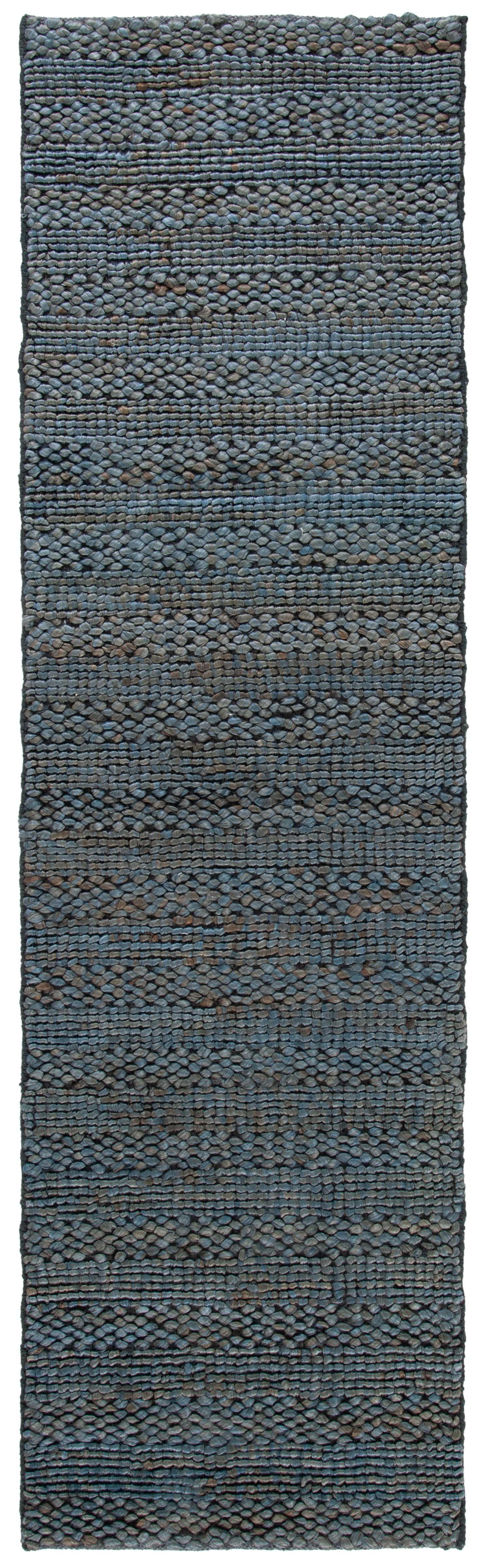 Safavieh Natural Fiber Henrika Geometric Runner Rug, Gray, 2'3" x 14'