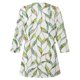 thumbnail image 5 of Puntoco - Camiseta de moda para mujer con estampado floral de encaje, blusa de manga tres cuartos con cuello en V, tops casuales Puntoco Puntoco-123, 5 of 5