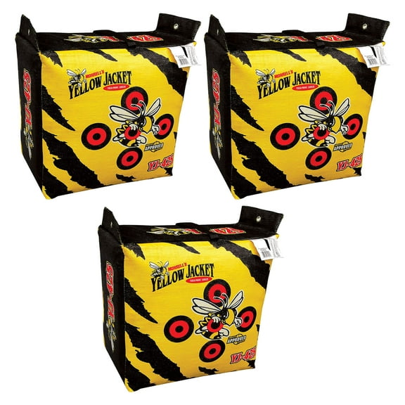 Morrell Yellow Jacket YJ-425 Portable Field Point Archery Bag Target, 3 Pk