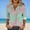 A790 Pink, variant on Tropical Palm Leaf Print Shirt for Women Long Sleeve Button Down Collared Casual Relaxed Fit Beach Vacation Top