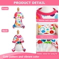 thumbnail image 2 of Dog Pajamas for Small Dogs Boy Girl, Dog Clothes Tiny Chihuahua Yorkie All Season Shirt, Cute Puppy Outfit Pjs Jumpsuit Cat Onesie Apparel Pet Clothes,Colorful Circles M, 2 of 7