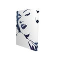 thumbnail image 1 of Marilyn monroe en Bleu - Toile 24"x36 Pouces - Impression sur Demande, 1 of 5