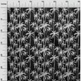 thumbnail image 3 of oneOone Cotton Poplin Black Fabric Tropical Tree Craft Projects Decor Fabric Printed By The Yard 42 Inch Wide, 3 of 4