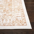thumbnail image 5 of SAFAVIEH Arizona Bradford Oriental Machine Washable Area Rug, Beige/Gold, 5' x 8', 5 of 13