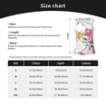 thumbnail image 4 of Sigee Colorful Flowers for Women's Workout Tank Top,Running Tank Tops,Sleeveless Gym ClothesLarge, 4 of 8