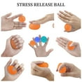thumbnail image 4 of Hand Therapy Finger Exercise Grip Ball E-gg Shape Strength Trainer Squeeze Stress Relieve (Blue--30 KG, 4 of 8