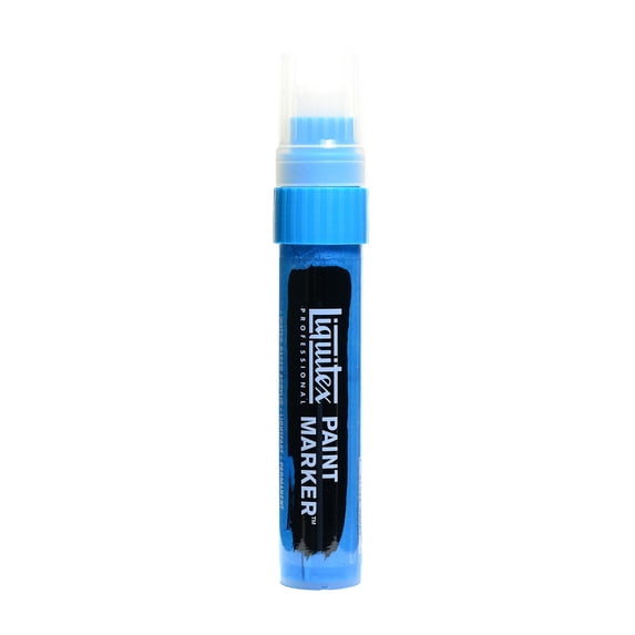 Professional Paint Markers brilliant blue, wide 15 mm (pack of 2)