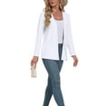 thumbnail image 3 of PINKSIR Women's UPF50 Lightweight Open Front Casual Cardigan Long Sleeve with Pockets, S-XL, 3 of 4