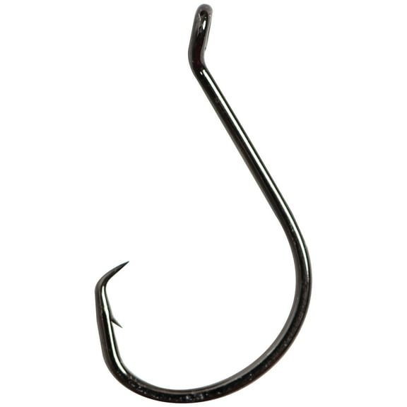 Mustad Black Nickel Wide Gap Circle Hook Striper Value Pack - Size 6/0