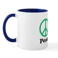 thumbnail image 2 of CafePress - Peace,Love, Cats - 11 oz Ceramic Mug - Novelty Coffee Tea Cup, 2 of 6