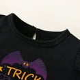 thumbnail image 5 of MUXiin Halloween For Kids Girls Girls Dresses Long Sleeve Halloween Party Dress With Cartoon Print Skirt For Toddler Kids Casual School Beach Outfit, 5 of 6