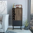 thumbnail image 2 of RST Brands Meuble à Barre en Placage MDF en Noyer, 2 of 6