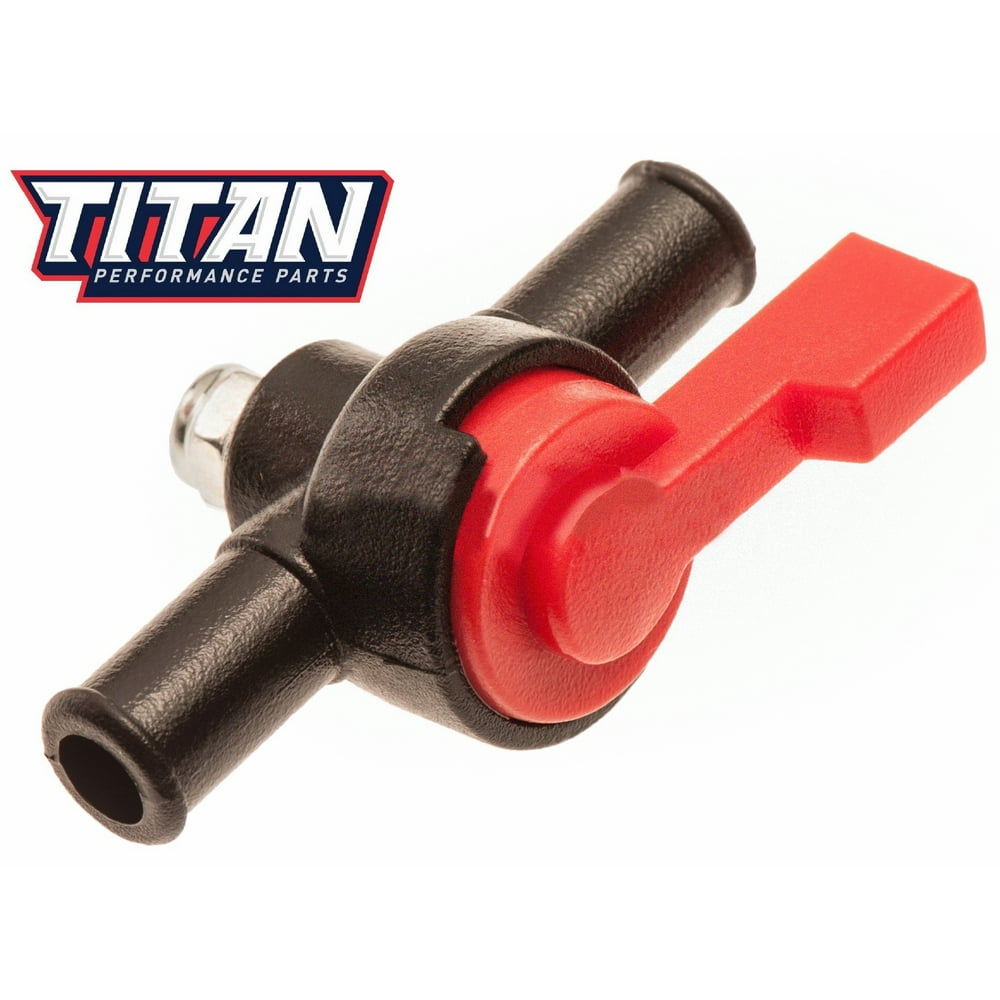 Fuel Gas Shut Off Valve Petcock 5/16" 8mm In Line Universal Atv