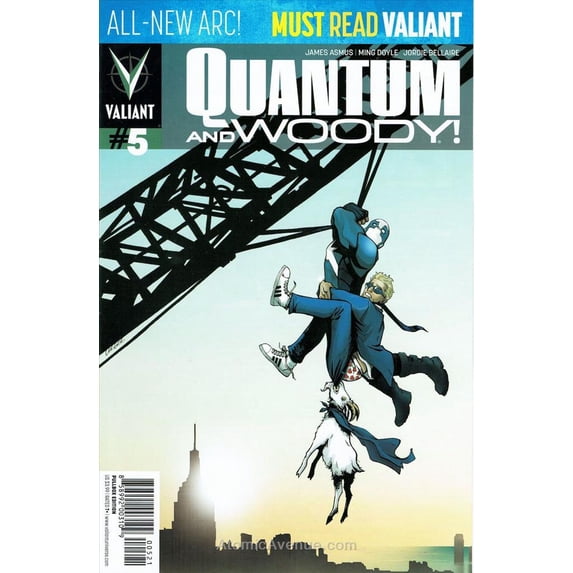 Quantum And Woody (2nd Series) #5A VF ; Valiant Comic Book