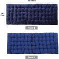 thumbnail image 5 of Folding Cot Pads for Sleeping, Soft Comfortable Velvet and Corduroy Camping Cot Mattress Pad for Backpacking Hiking,  & Grey, 5 of 12