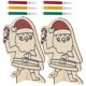 thumbnail image 4 of Christmas Ornament Home Decoration Christmas Accessory Snowman Deer Elf Lovely GiftSnowman, 4 of 5