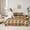 Burly Wood, variant on Feelyou Tribal Boho Aztec Twin Bedding Sets 7-Piece for Women, Rustic Farmhouse Deer Bedding Comforter Set, Western Retro Fashion Reversible Sheet Sets, Super Cozy Room Decor