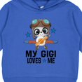 thumbnail image 3 of Inktastic My Gigi Loves Me Grandson Panda Toddler Hoodie, 3 of 4