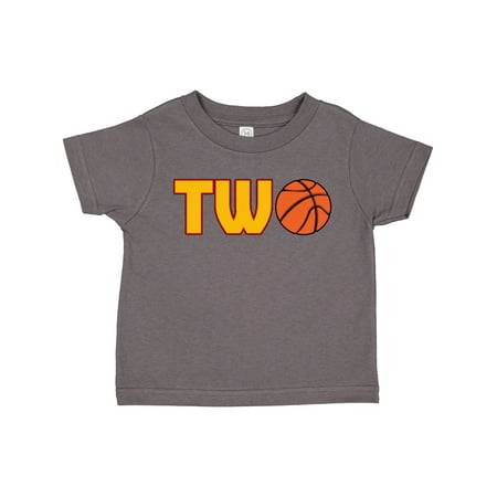 

Inktastic Basketball Second Birthday Gift Toddler Boy or Toddler Girl T-Shirt