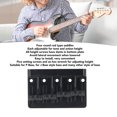 thumbnail image 3 of Electric Bass Bridge Tailpiece 4 String With Thickened Base Plate, Hex Wrench, For Top Load Or String Through Body, Suitable For P Bass, 3 of 8
