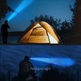 thumbnail image 4 of Kuymtek Advertencia a prueba de agua 5LED Linterna 4 Gear 350lm Camping Head Torch (Oro) Kuymtek Iluminación del hogar multifuncional, 4 of 8