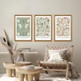 thumbnail image 4 of Singg William Morris Canvas Wall Art Set, 3 Piece Vintage Botanical Floral Pattern Pictures Prints Artwork, Paintings Wall Decor for Living Room Bedroom Bathroom Office, 4 of 6