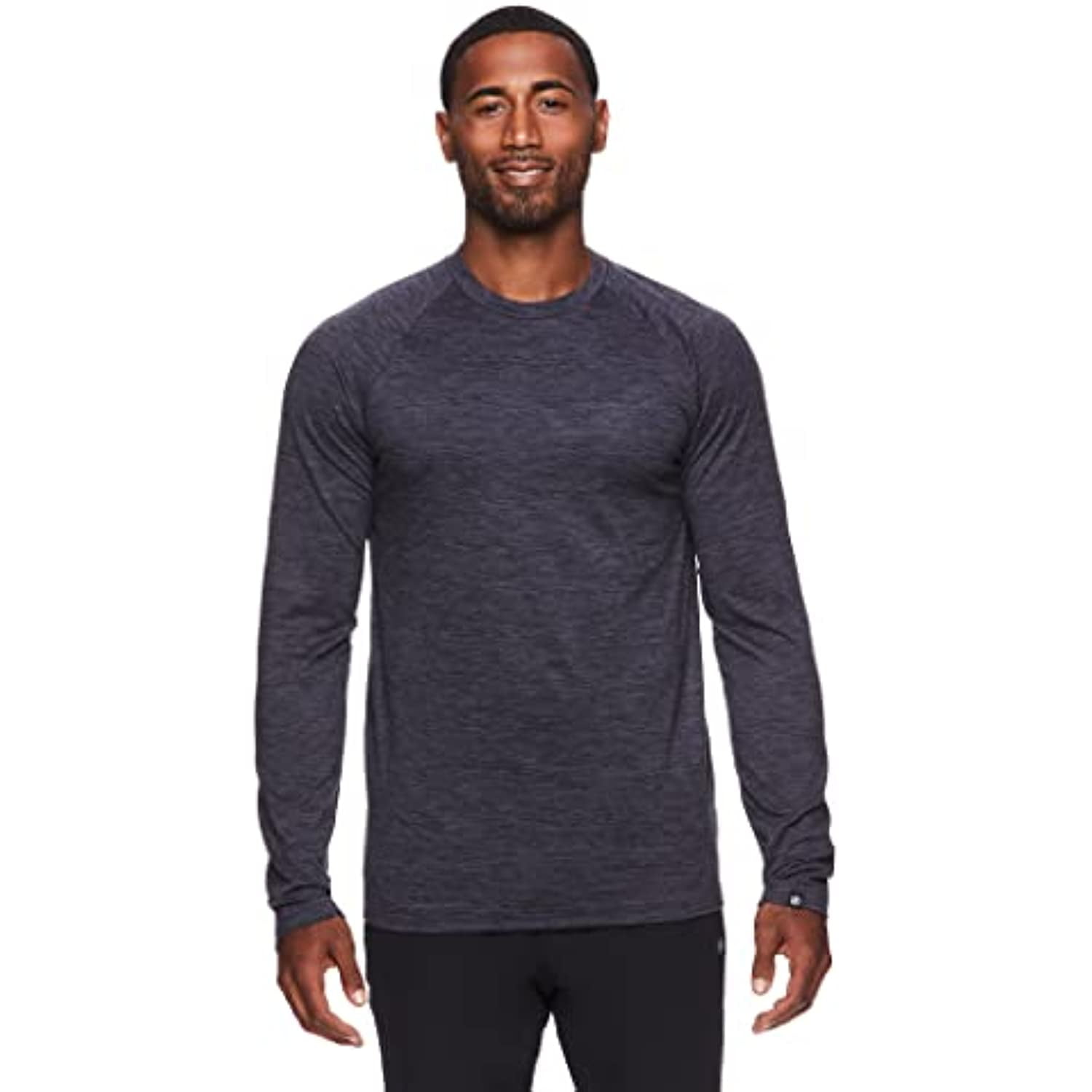 Gaiam Inc Men's Powe Long Sleeve Crew Top - Walmart.com