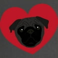 thumbnail image 2 of CafePress - Pug Love Maternity Dark T Shirt - Maternity Dark T-Shirt, 2 of 3