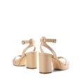 thumbnail image 4 of Sandalia DREAM PAIRS Plataforma Tacón Alto Cuadrado Nude 7.5, 4 of 8