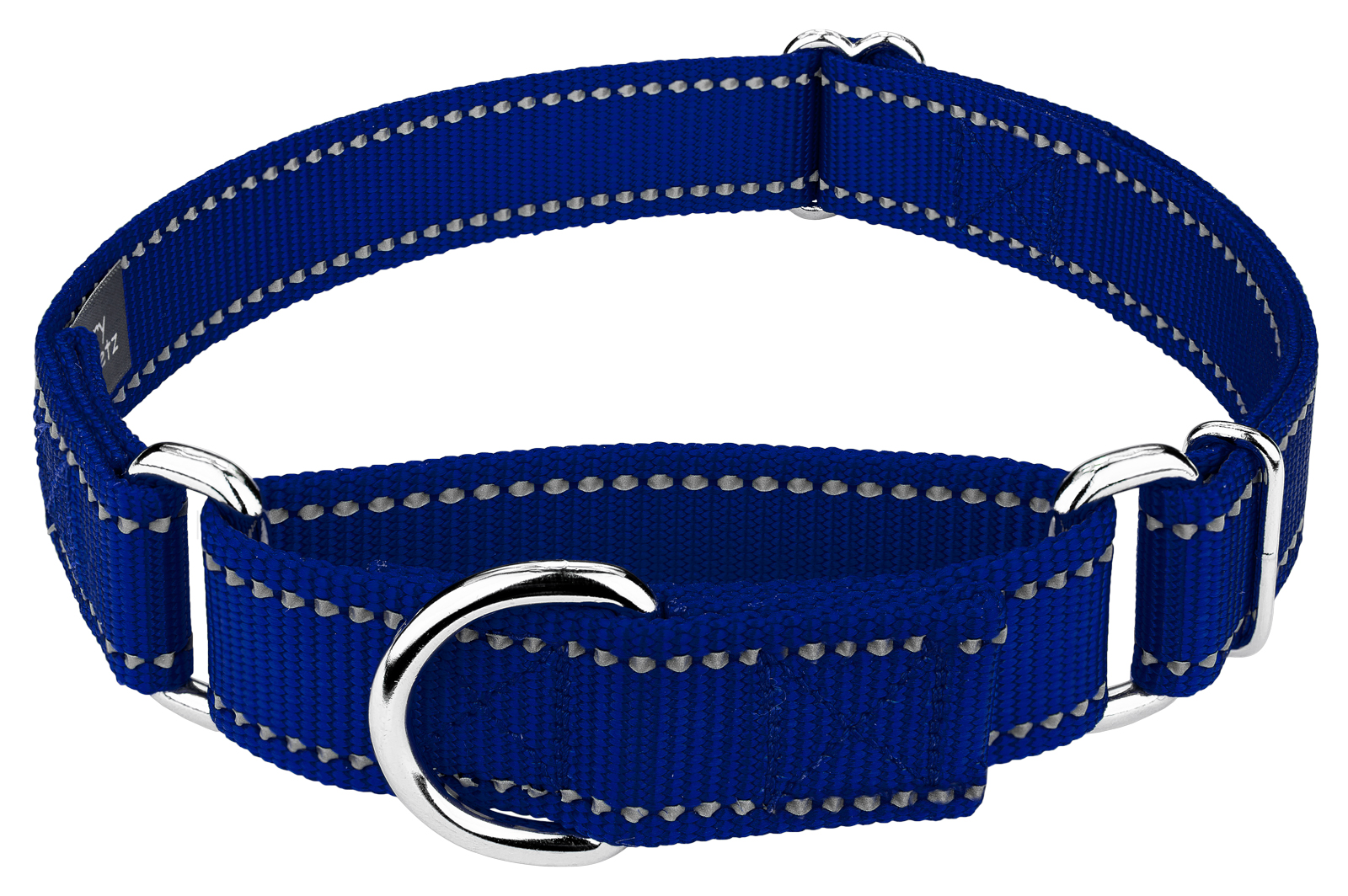 Country Brook Petz Royal Blue Reflective Martingale Collar photo 1